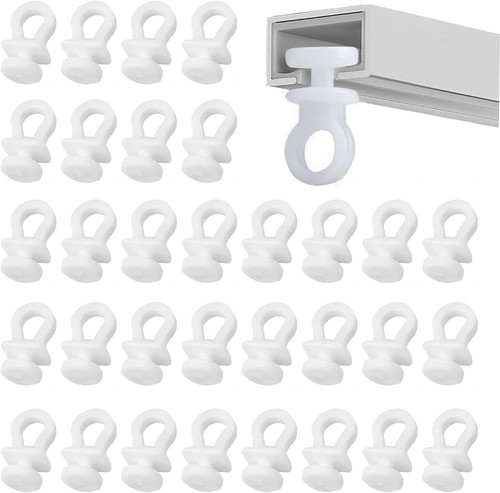 100 pezzi ganci plastiche - pezzi,