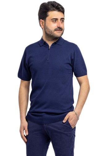 Polo uomo mezza zip - polo,