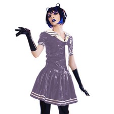Mini Abito Sexy Pelle PVC