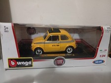 Fiat 500 Taxi New York Burago 1 24