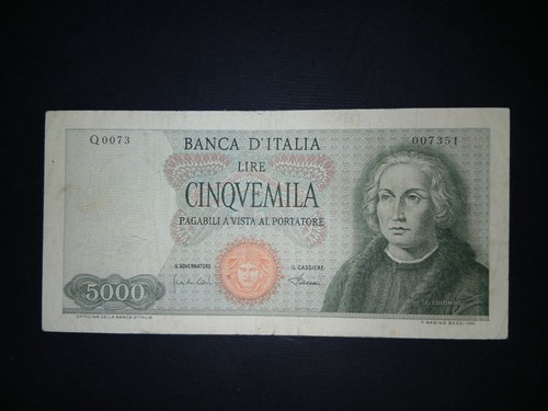 5000 lire colombo caravella - 1,