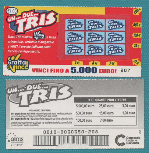Gratta vinci lotteria - gratta, e