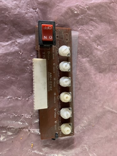 Vecchio regolatore monitor