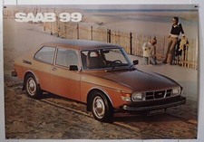 SAAB 99 GL COMBI COUPE' MANIFESTO POSTER (3)