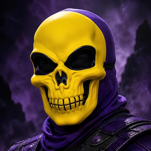 Maschera scheletro