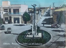 Calimera Monumento ai Caduti(Lecce)  Cartolina Formato Grande a Colori Viaggiata