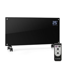 CLARSTEIN CONVETTORE RISCALDAMENTO ELETTRICO RISCALDATORE MOBILE VETRO TOUCH DSIPALY TIMER