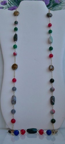 Lunghissima collana con - lunghissima,