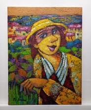 Paesaggio Figura Quadro