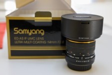 Obiettivo Samyang 14mm f/2.8 IF ED UMC Aspherical CANON EF blackmagic 6k