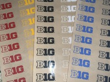 BIG 10 Decalcomanie Casco