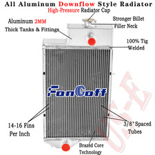 4ROW Aluminum Radiator Fit