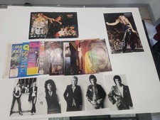 Lotto cimeli Queen Freddie Mercury vintage poster, foto promozionali...*VEDI NOTE