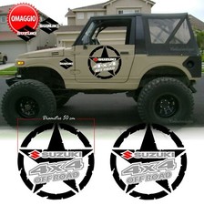 Adesivi fuoristrada Stelle Grafiche 4x4 off road Suzuki Samurai Santana 50 cm