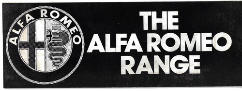 Brochure pieghevole alfa - brochure, romeo