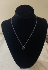 Collana donna Luca Barra con pendente a cuoricino Lunghezza 46 cm Peso 4,06 g