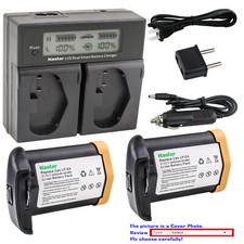 LP-E4 Battery, Charger for