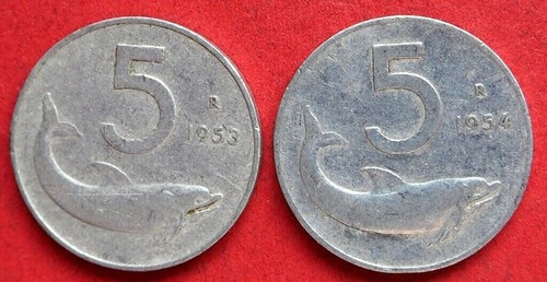 Italia coppia monete - italia,