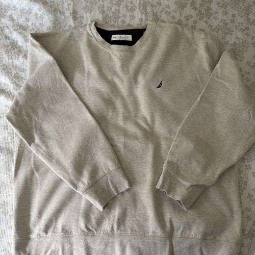 Felpa nautica vintage - felpa, grigio