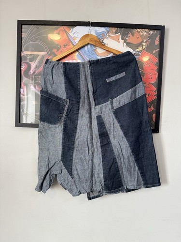 Gonna midi avvolgente denim
