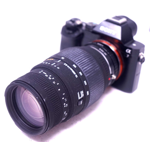 Sony mount adattato sigma dg - sigma,