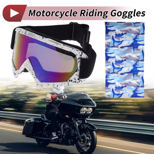 Occhiali moto blu - moto, nero