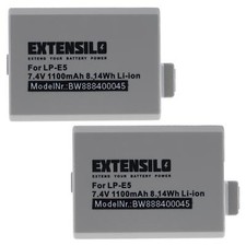 2x Batería para Canon EOS XSI