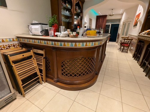 Bancone angolo legno - ad,