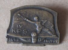 WWI DISTINTIVO BERRETTO PATRIOTTICO AUSTRIACO / STURMTRUPPE IV KPS 1917