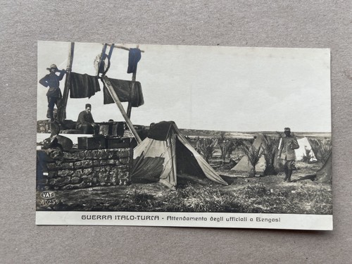 Cartolina militare libia - cartolina,