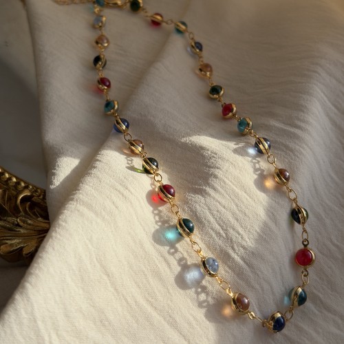 Collana stazione cabochon