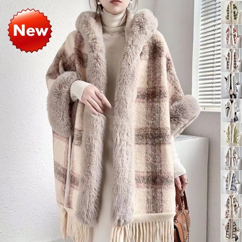 Scialle donna sciolto peluche - donna,