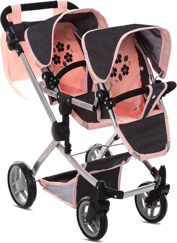 Baby doll passeggino doppio - doll,
