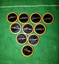 SUBBUTEO HW , SET DI 10 BASI ARANCIONE SU INNER NERO