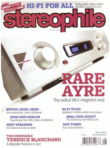 Stereophile vol 8 - vol.36, no.8