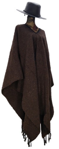 Poncho marrone sharpshooter - poncho,