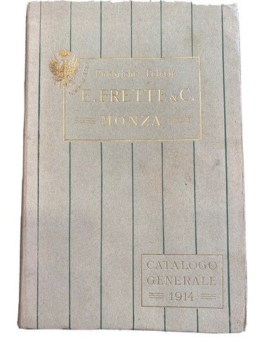 Catalogo generale frette 1914 - catalogo,