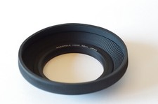 paraluce alluminio gomma 58mm  grandangolare wide angle rubber lens hood -Japan