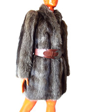 Pelliccia Fur  Coat Real Murmasky Canadese FOX FUCHS Sz.M/L ho MaxMara Herno