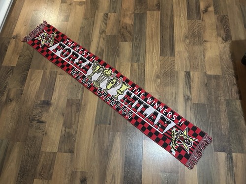 Sciarpa tifosi calcio - ac, milan