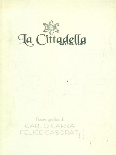 Opera grafica carlo - l'opera, di