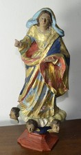 STATUA IN LEGNO VERGINE