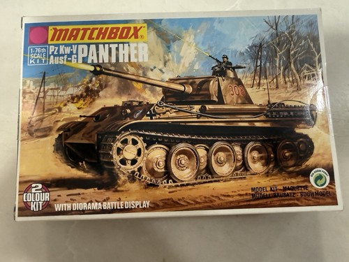 Matchbox pzkw ausf - matchbox, panther