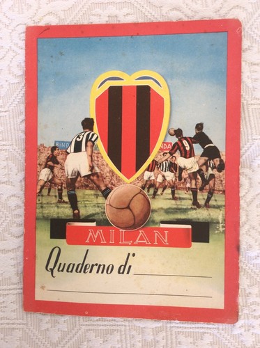 Quaderno calcio anni milan - 50,