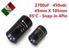 2700uf 450 condensatore - 450, v