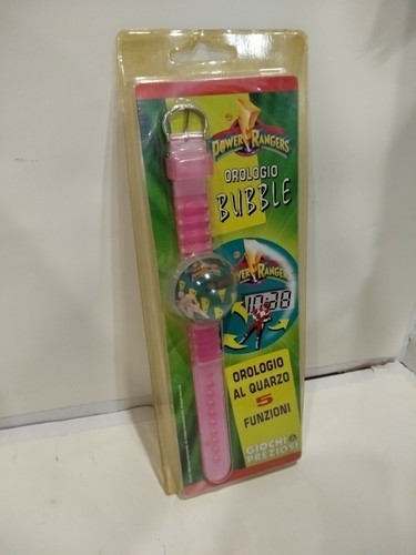 Orologio power rangers bubble - power,