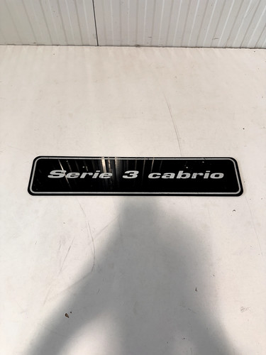 Copri targa bmw serie - serie, cabrio