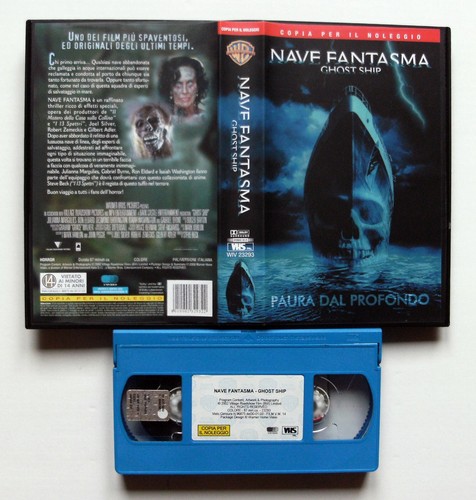 Vhs nave fantasma - vhs,