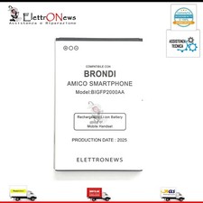 Batteria per Brondi Amico Smartphone 3G BIGFP2000AA Amico Smartphone BL-55A