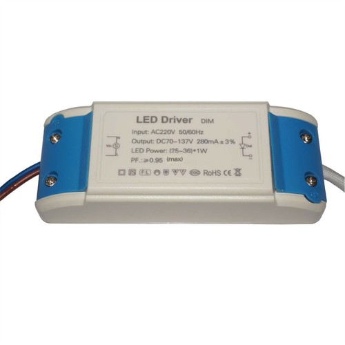 Driver led blu bianco 36w - blu/bianco,